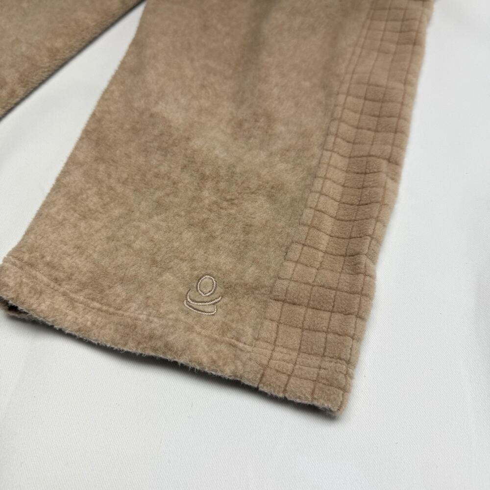 Cuddl Duds Fleece Lounge Set Women's Large Beige Pullover Top Pants Cozy - Picture 4 of 13